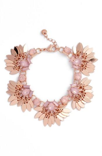 Women's Halogen Tassel Leaf Bracelet