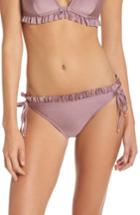 Women's Ted Baker London Frill String Bikini Bottoms - Pink