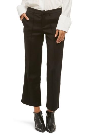 Women's Alpha & Omega Pintuck Pants - Black