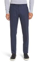 Men's Boss Gaetano Fit Wool Trousers, Size 36r - Blue