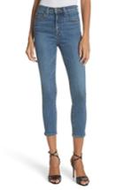 Women's Veronica Beard Kate Crop Skinny Jeans - Blue
