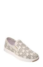 Women's Cole Haan Grandpro Perforated Slip-on Sneaker .5 B - White