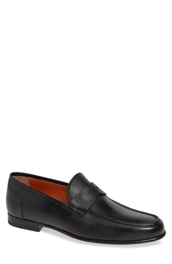 Men's Santoni Denver Penny Loafer