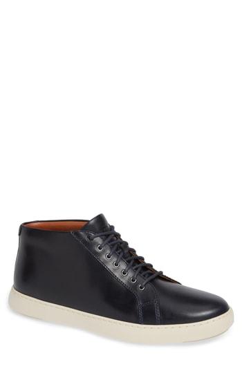 Men's Fitflop Andor High Top Lace-up Sneaker M - Blue