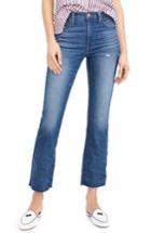 Women's J.crew Billie Demi-bootcut Crop Jeans - Blue