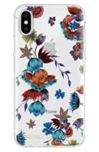Rebecca Minkoff Punk Floral Iphone X Case - Blue