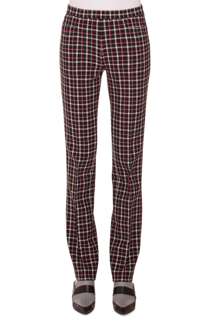 Women's Akris Punto Francoise Glen Check Pants
