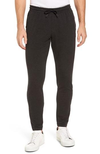 Men's Zella New Pyrite Tapered Fit Fleece Pants - Black