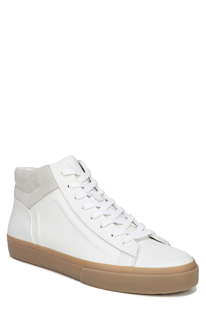 Men's Vince Fynn High Top Sneaker M - White