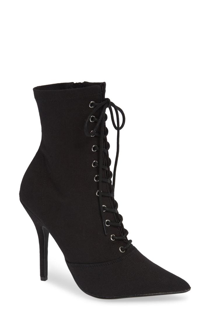 Women's Steve Madden Kisses Bootie M - Black