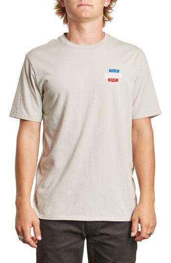 Men's Brixton Garth Premium T-shirt - Grey