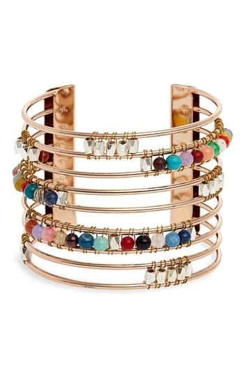 Women's Nakamol Design Stone & Bead Cuff