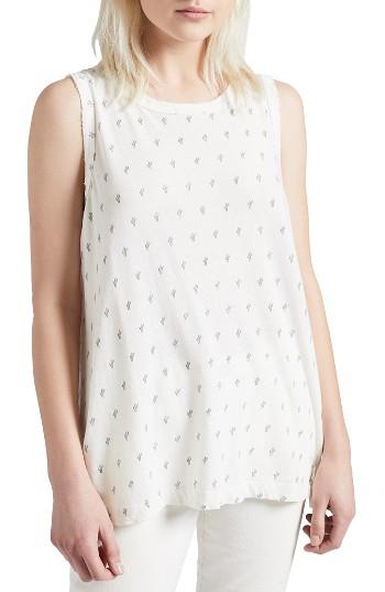 Women's Current/elliott The Muscle Tee - White