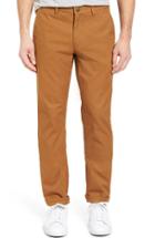 Men's Bonobos Straight Fit Washed Chinos X 34 - Brown