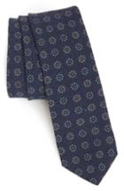 Men's Eleventy Floral Wool Tie
