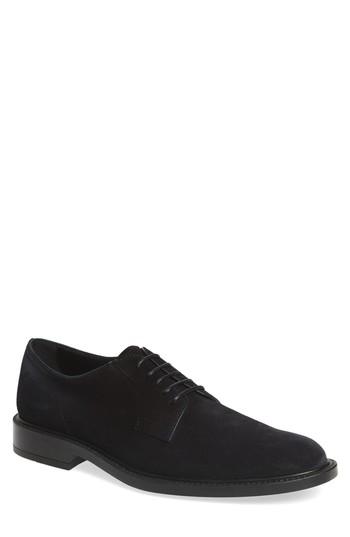 Men's Tod's Clean Plain Toe Derby Us / 6uk - Blue