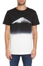 Men's Altru Mt. Fuji Dip Dye T-shirt - Black