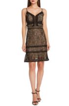 Women's Willow & Clay Lace & Grommet Trim Dress - Black