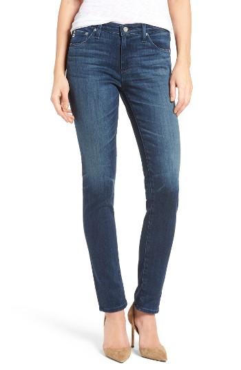 Women's Ag 'the Prima' Cigarette Leg Skinny Jeans - Blue