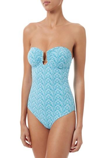 Women's Melissa Odabash Argentina One-piece Swimsuit - Blue