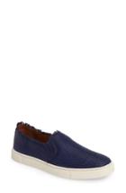 Women's Frye Ivy Fray Woven Slip-on Sneaker M - Blue