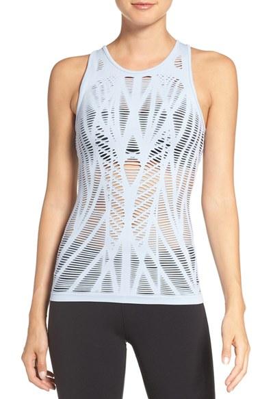 Women's Alo 'vixen' Cutout Tank - Blue