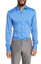 Men's Boss Jesse Slim Fit Solid Dress Shirt .5 - Blue