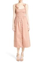 Women's Rebecca Taylor Stretch Cotton Midi Dress