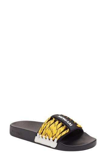 Women's Ivy Park Lace-up Slide Sandal .5us / 36eu - Black