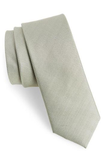 Men's The Tie Bar Union Solid Silk Tie, Size - Green