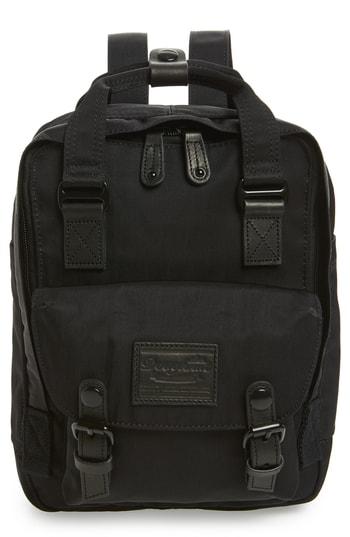 Doughnut Mini Macaroon Black Series Water Resistant Backpack - Black