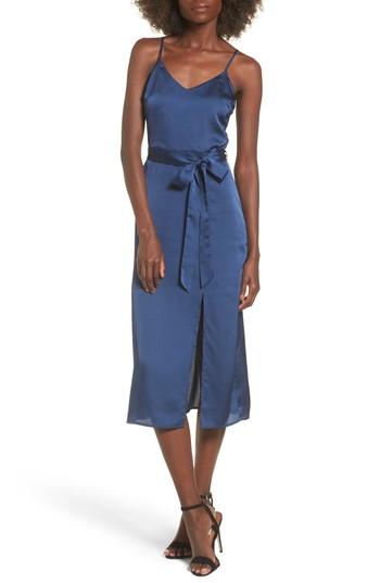 Women's J.o.a. Midi Slipdress - Blue