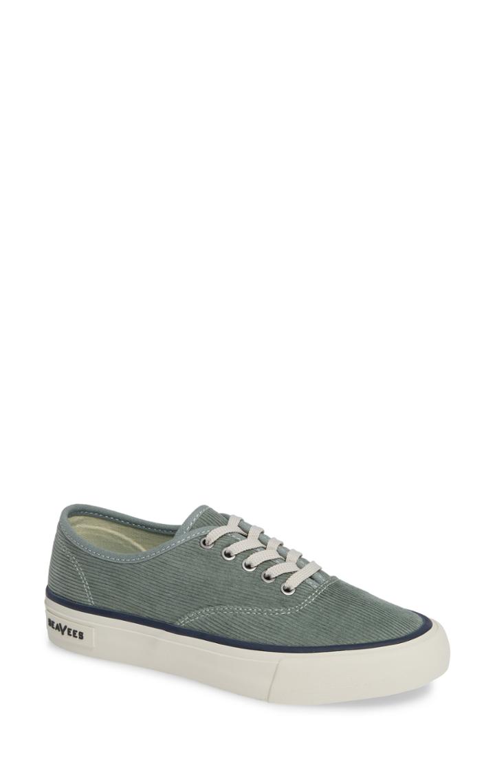 Women's Seavees Legend Cordies Sneaker .5 M - Green