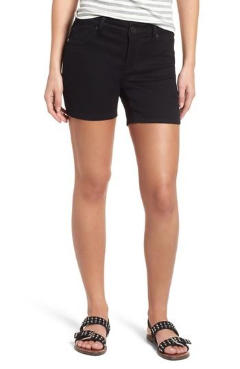 Women's 1822 Denim Butter Denim Shorts - Black