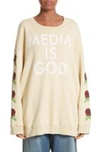Women's Undercover Media Is God Sweatshirt