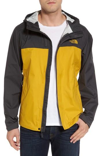 Men's The North Face Venture Ii Raincoat, Size - Yellow