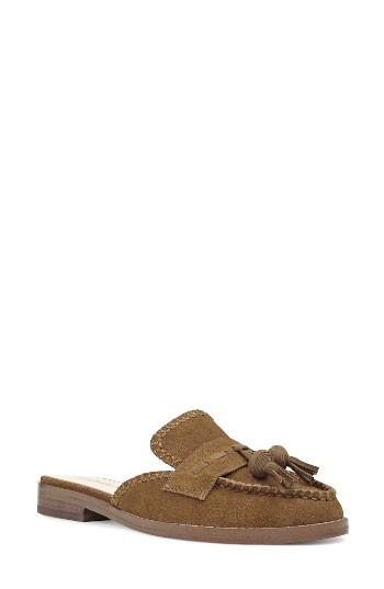 Women's Nine West Vesuvio Tassel Loafer Mule .5 M - Green