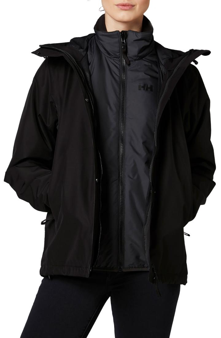 Women's Helly Hansen Squamish 3-in1 Jacket - Black