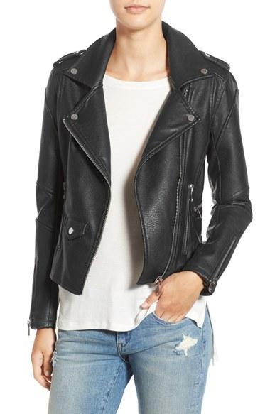 Women's Blanknyc 'easy Rider' Faux Leather Moto Jacket