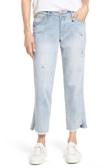 Women's Jag Jeans Logan Raw Step Hem Straight Leg Jeans