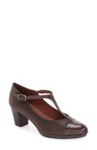 Women's Hispanitas 'barrett' T-strap Pump Us / 42eu - Brown
