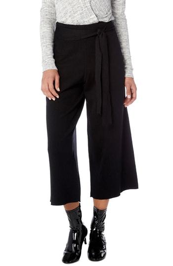 Women's Michael Stars Luxe Cotton Blend Culottes - Black