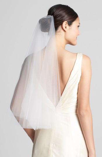 Wedding Belles New York 'madeline' Two Tier Circle Veil, Size - Ivory