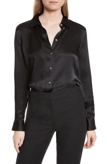 Women's Equipment Essential Silk Top - Black