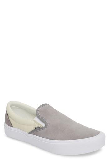 Men's Vans Lite Slip-on Sneaker M - Grey