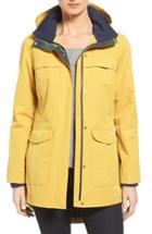 Women's Pendleton Hooded Raincoat - Yellow
