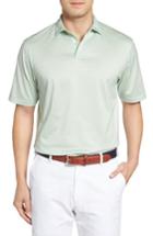 Men's Peter Millar Nanoluxe Golf Polo - Green