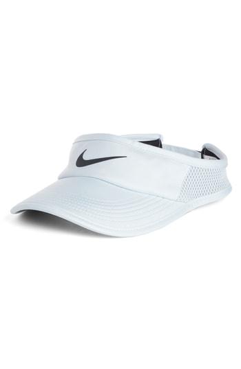 Women's Nike Court Aerobill Tennis Visor - Grey