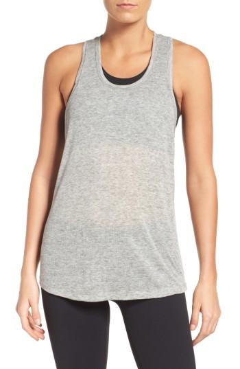 Women's Zella Power Racerback Tank - Grey
