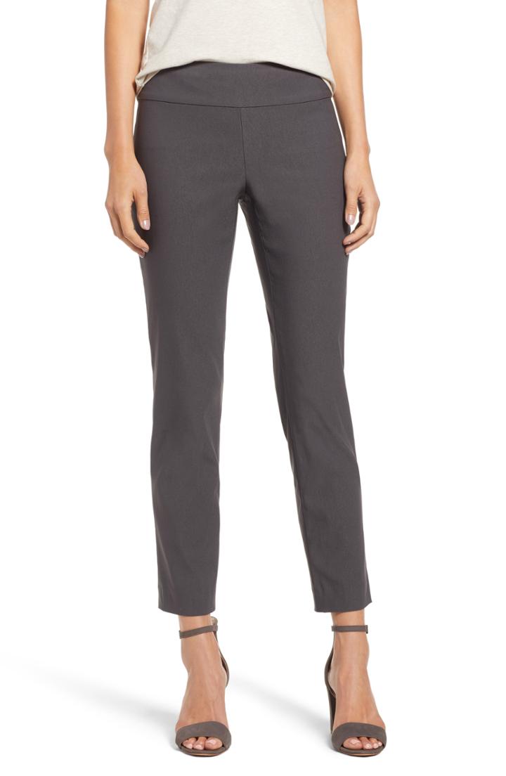 Women's Nic+zoe Wonderstretch Ankle Pants - Grey
